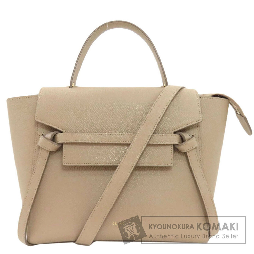 Celine Belt Leather Crossbody Bag Handbag Calfskin